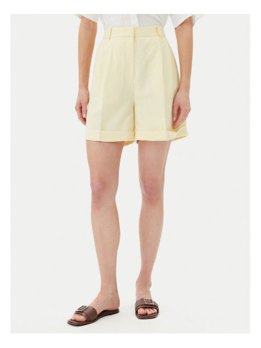 Tommy Hilfiger Шорти от плат WW0WW44767 Жълт Regular Fit