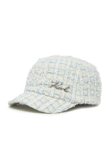 KARL LAGERFELD Шапка с козирка A2W33013 Светлосиньо