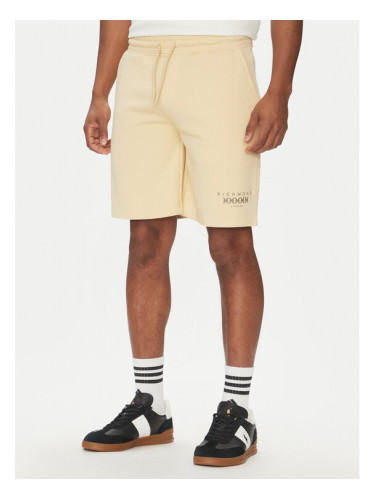 Richmond X Спортни шорти UMP25007BE Бежов Regular Fit