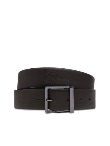 Calvin Klein Мъжки колан Sleek Square Tex 35Mm K50K512837 Кафяв