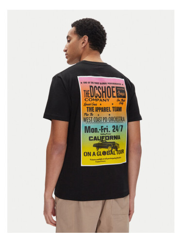 DC Тишърт ADYZT05455 Черен Heritage Fit