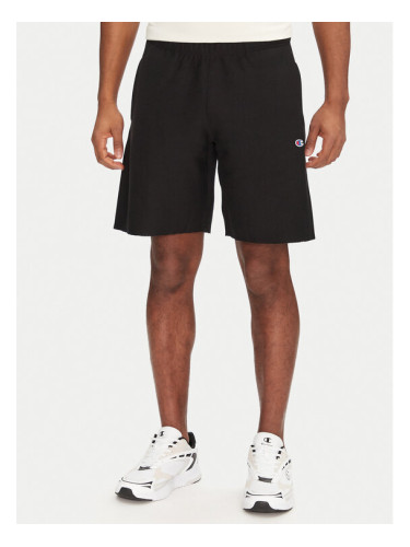 Champion Спортни шорти 220764 Черен Loose Fit