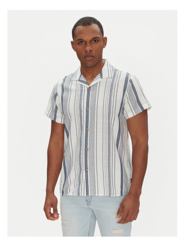 INDICODE Риза INLindos 20-531 Бял Regular Fit