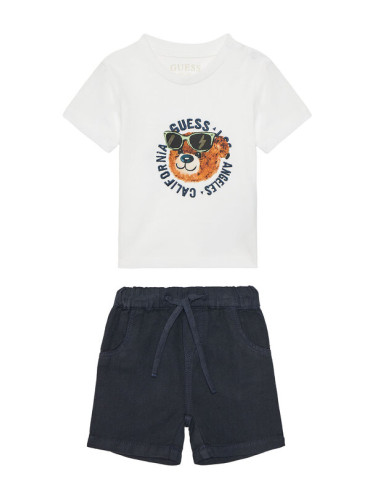 Guess Детски комплект I5GG09 K5M20 Бял Regular Fit