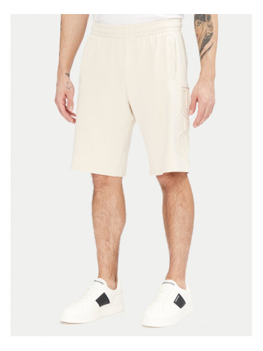 EA7 Emporio Armani Спортни шорти 7M000153 AF10432 U1079 Екрю Regular Fit