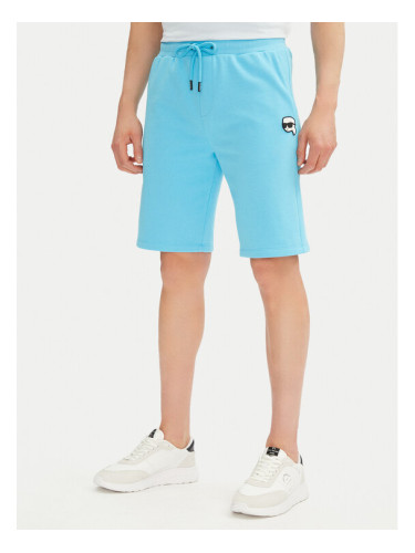 KARL LAGERFELD Спортни шорти 705014 552900 Светлосиньо Regular Fit