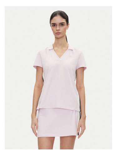 DKNY Sport Тениска с яка и копчета DP5T1212 Розов Regular Fit