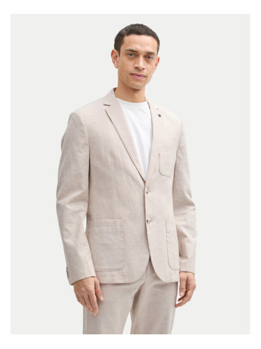 Tom Tailor Сако 1045065 Бежов Regular Fit