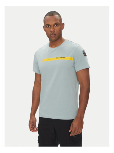 Parajumpers Тишърт Tape 25SMPMTSIT01 Син Regular Fit