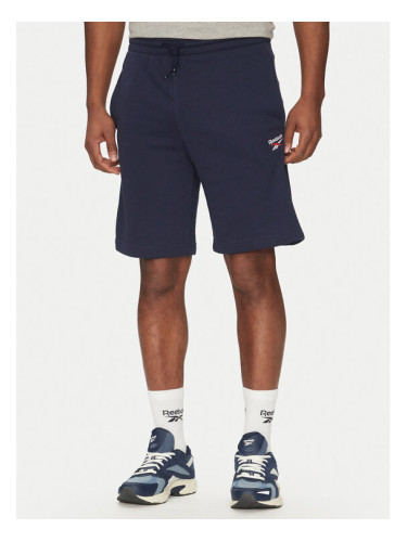 Reebok Спортни шорти 100217147 Тъмносин Regular Fit