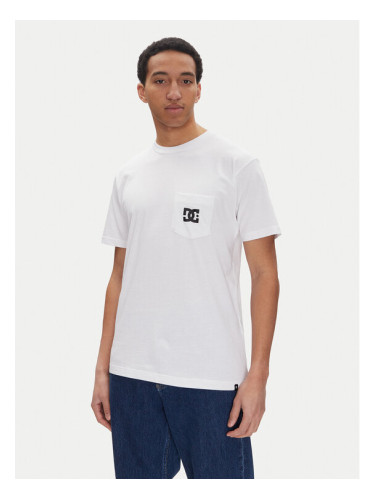DC Тишърт ADYZT05377 Бял Regular Fit