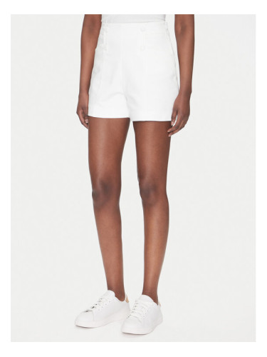 Morgan Шорти от плат 251-SHEON Бял Straight Fit