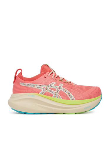 Asics Маратонки за бягане Gel-Nimbus 27 Tr 1012B808 Коралов