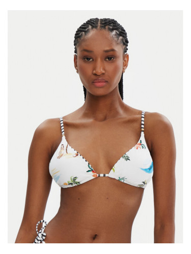 Seafolly Горнище на бански Isla Palm 30726-216 Бял