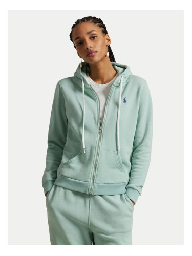 Polo Ralph Lauren Суитшърт 211935584016 Зелен Regular Fit