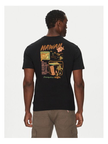 Billabong Тишърт EBYZT00294 Черен Regular Fit