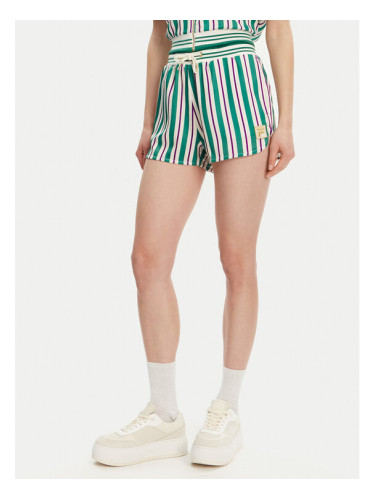 Fila Спортни шорти Lassance FAW1002 Зелен Regular Fit