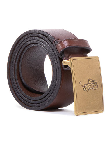 Polo Ralph Lauren Мъжки колан 36Mm Pp Plaque Belt 405691693002 Кафяв