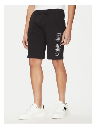 Calvin Klein Спортни шорти Modern Twill K10K114122 Черен Regular Fit