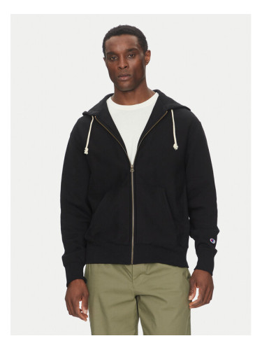 Champion Суитшърт 221619 Черен Regular Fit