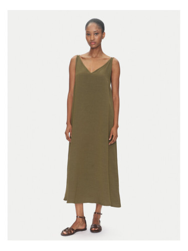 ViCOLO Лятна рокля TD0758 Каки Regular Fit