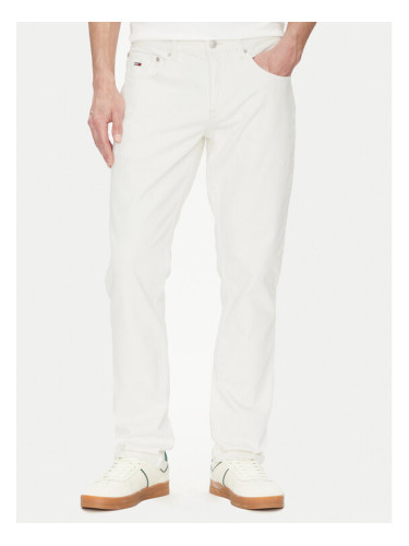 Tommy Jeans Дънки DM0DM20980 Бял Slim Fit