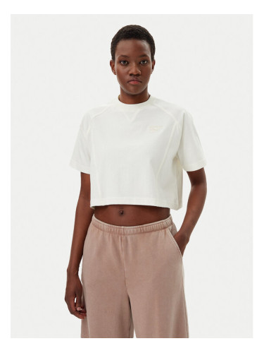 Reebok Тишърт 100214091 036-90-02 Екрю Regular Fit