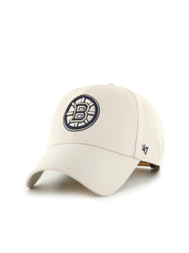 47 Brand Шапка с козирка NHL Boston Bruins '47 MVP H-MVPSP01WBP Бежов