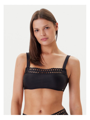 BOSS Горнище на бански 50540664 Черен