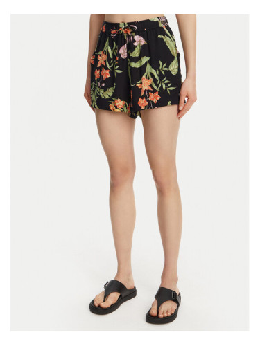 Roxy Шорти от плат ERJNS03585 Черен Regular Fit
