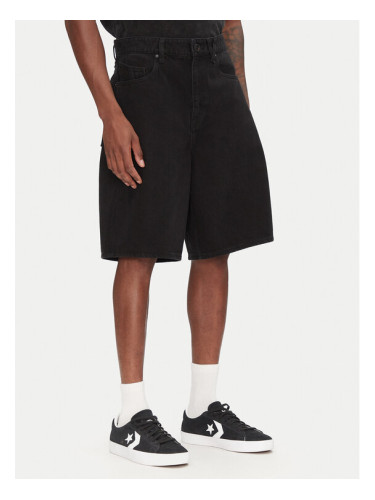 Volcom Дънкови шорти Billow A2012200 Черен Relaxed Fit