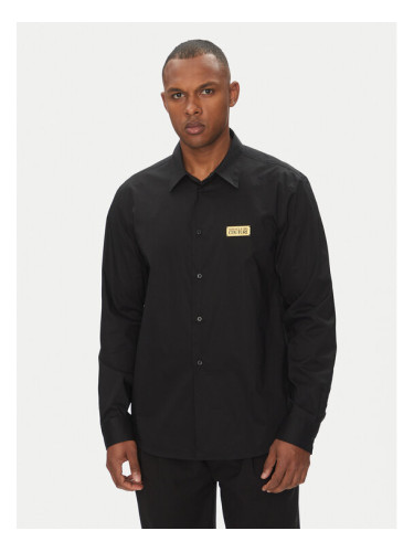Versace Jeans Couture Риза 78GALYR1 Черен Slim Fit