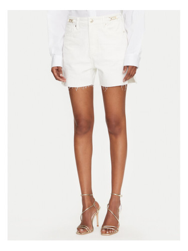 MET Дънкови шорти M10 137SH Бял Regular Fit