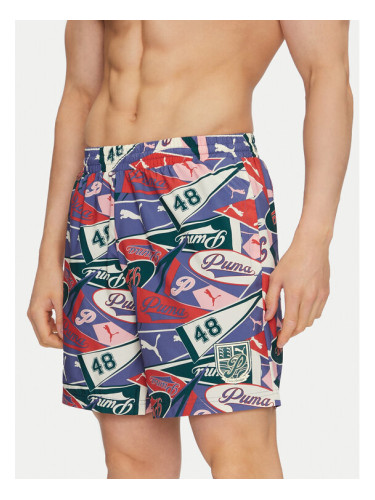 Puma Спортни шорти Sports Legacy 629630 Цветен Relaxed Fit