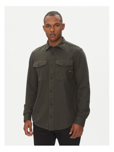 G-Star Raw Риза Marine D24963-D454 Кафяв Slim Fit