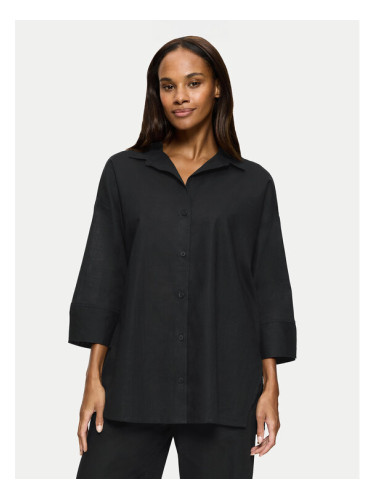 Triumph Риза Summer 10222569 Черен Oversize