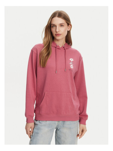 Roxy Суитшърт ERJFT04952 Розов Regular Fit