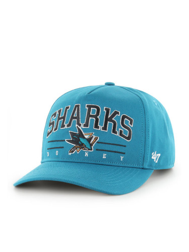 47 Brand Шапка с козирка San José Sharks Roscoe Hitch H-RSCOE22GWP Син