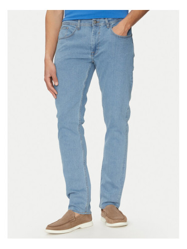 Blend Дънки 20717854 Син Straight Fit