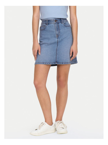 JDY Дънкова пола Moon 15346528 Син Regular Fit