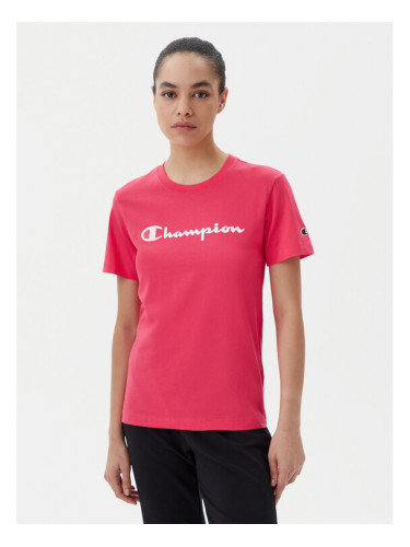 Champion Тишърт 118090 Коралов Slim Fit