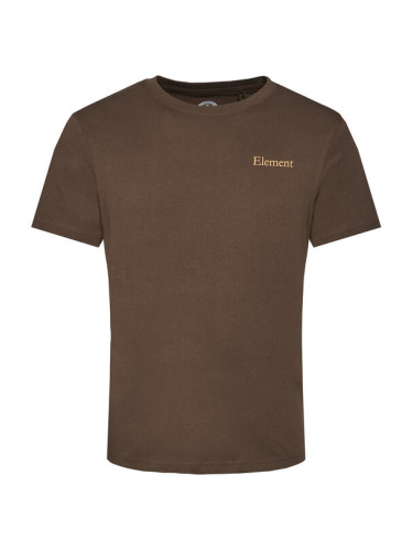 Element Тишърт Sbxe Prevent ELYZT00488 Кафяв Regular Fit