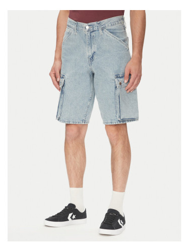 Levi's® Дънкови шорти 478™ 001GU-0004 Син Baggy Fit