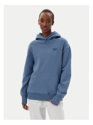 Reebok Суитшърт Icon Elements 100214074 Син Regular Fit