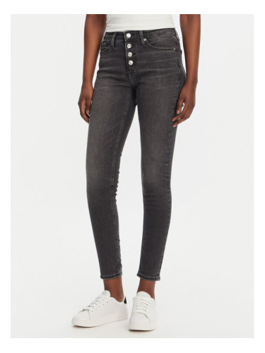 Calvin Klein Jeans Дънки J20J225114 Черен Skinny Fit