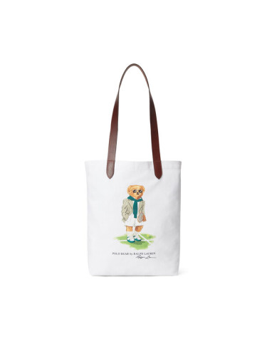 Polo Ralph Lauren Дамска чанта 405970414001 Бял