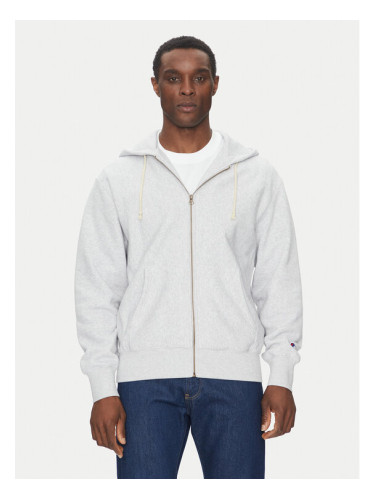 Champion Суитшърт 221619 Сив Regular Fit