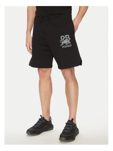HUGO Спортни шорти Deswick_RB 50542809 Черен Regular Fit