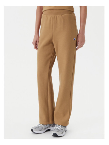 Champion Долнище анцуг 117983 Кафяв Slim Fit