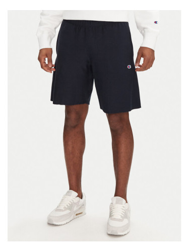 Champion Спортни шорти 220764 Тъмносин Loose Fit